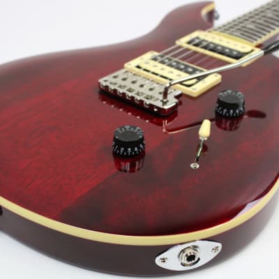 2022 PRS SE Standard 24 Electric Guitar, Vintage Cherry image 5