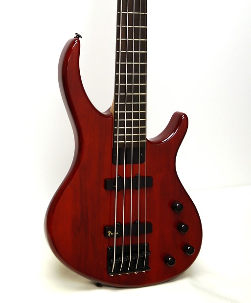 Tobias Toby Deluxe V 5-String Electric Bass Guitar - Trans