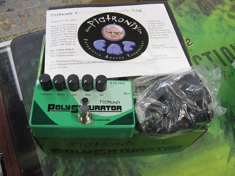 Pigtronix Polysaturator 2020 Multi Stage Distortion Pedal image 1