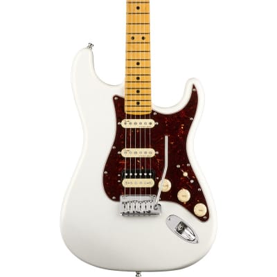 Fender American Ultra Stratocaster HSS, Maple Fingerboard, Arctic Pearl image 1