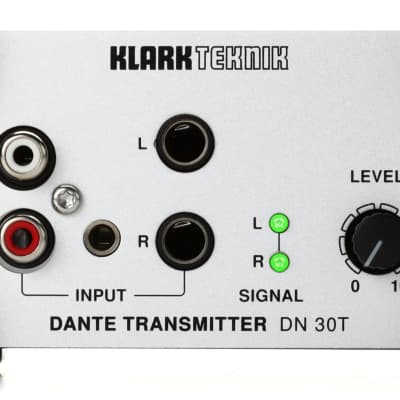 Klark Teknik DN 30T 2-channel Dante Audio Transmitter image 1