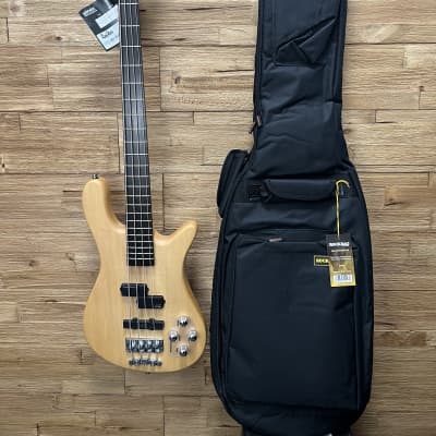Warwick Rockbass Streamer LX-4 4- string Active bass -Natural Satin  7lbs 8oz. W/soft bag. New! image 3