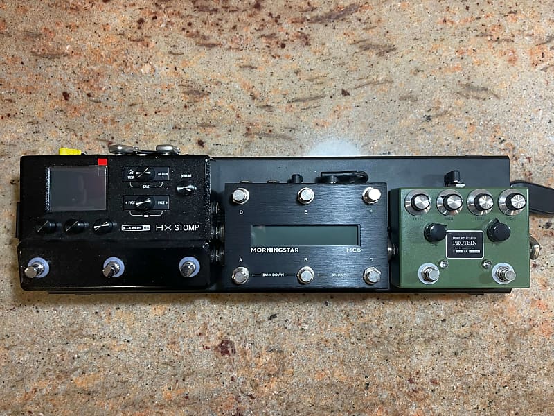 Complete Travel/Pedalboard | HX Stomp, Morningstar MC6 Complete Travel/Pedalboard | HX Stomp, Morningstar MC6