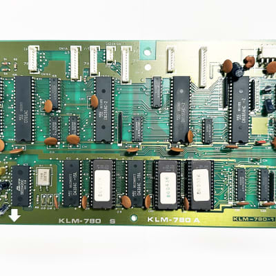 KORG DSS-1 Original CPU Main Board KLM-780-A Works Great !