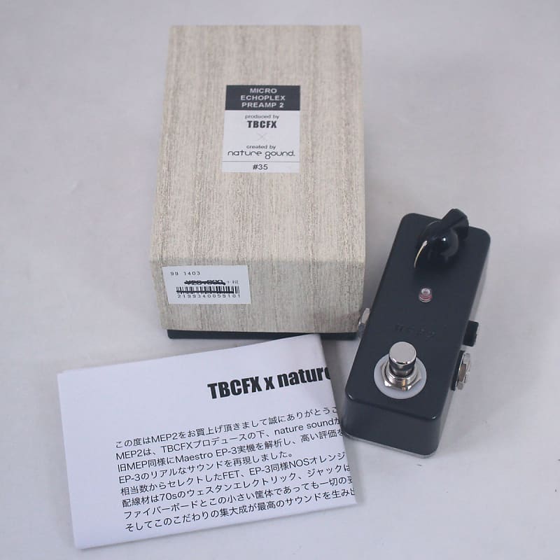 セブンイレブン 冬ギフト 2025 TBCFX MEP2 Micro Echoplex Preamp 2 [SN 35] (05/03) | Reverb ギター