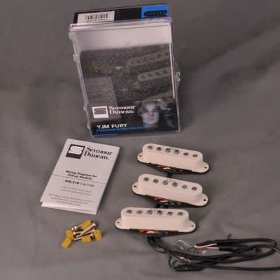 冬季五輪Seymour Duncan YJM FURY SET ピックアップ