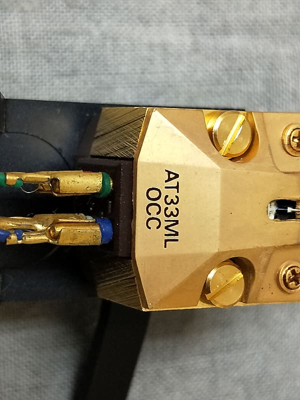 Audio Technica AT33ML/OCC Moving Coil cartridge From | Reverb Norway