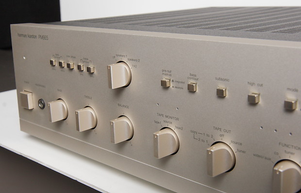 ◆大感謝祭!! Harman/Kadon PM665 アンプ m0a8375 ◇大感謝祭!! Harman/Kadon PM665 アンプ m0a8375 オーディオ機器