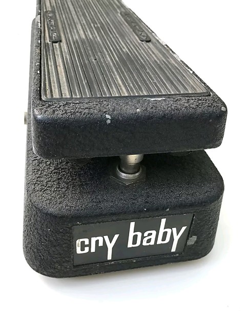 Vintage 1967-1968 Crybaby Wah Original Guitar Effects Pedal Vox