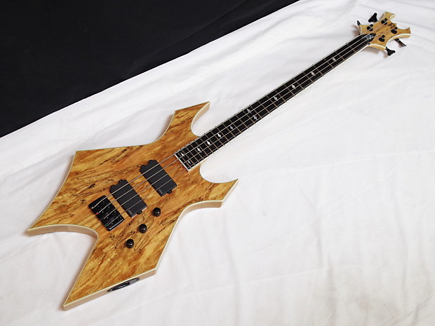 ベース B.C. Rich Warlock Bass Paolo Gregoletto B.C. Rich Warlock Electric Bass Paolo Gregoletto Signature 4st NT