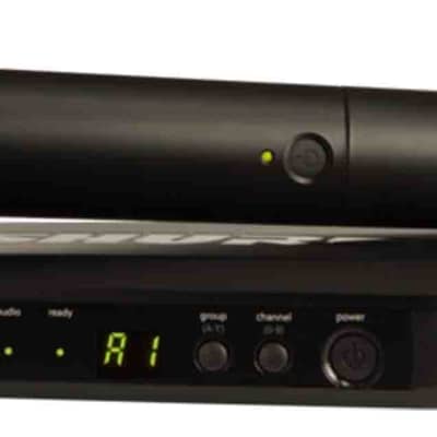 Shure BLX24/PG58-H10 Handheld Wireless Microphone System with PG58 - H10 (542-572 MHz) image 1