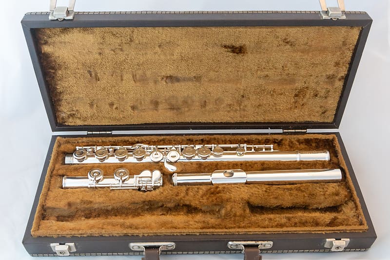 Sankyo Prima Etude Flute *Sankyo Silver headjoint *Cleaned & Service