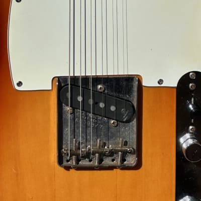 Fender Telecaster Custom '62 Reissue 1987 - very rare in the USA this MIJ Sunburst Tele Custom is the Boss ! image 8