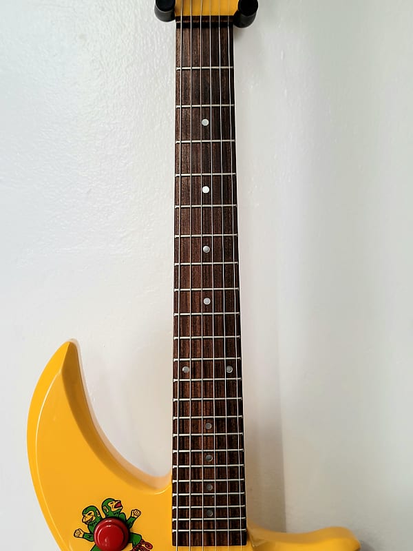 Rare Fernandes GM Jr Mad Soldiers Yellow | Reverb