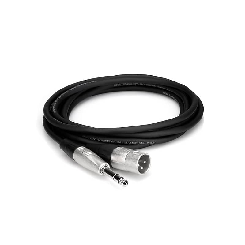Hosa Pro Balanced Interconnect Cable, 1/4 in. to XLR - 15 ft. image 1