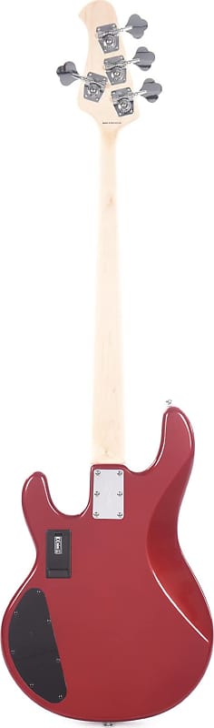 Sterling StingRay Ray4HH 4-String Bass Guitar, Candy Apple Red