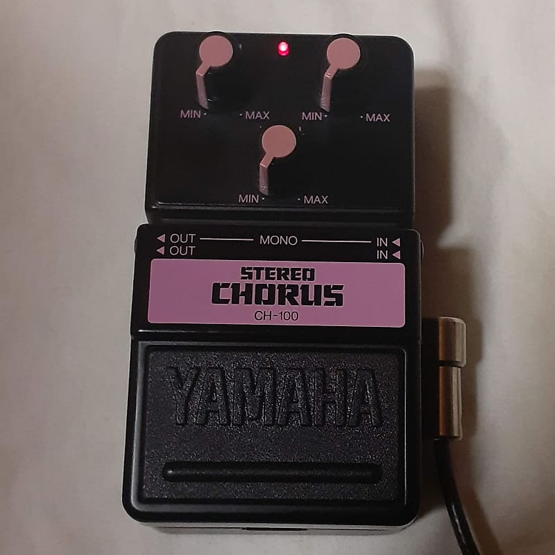 Yamaha CH-100 Stereo Chorus Guitar Effect Pedal MN3208 | Reverb