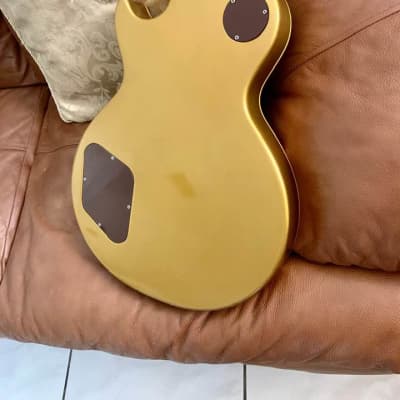 Gibson Rare Vintage 1955 Les Paul Goldtop All Gold Model Near Mint Original With Case Candy Amazing image 19