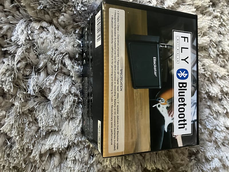 Blackstar Fly 3 Bluetooth 3-Watt 1x3" Battery-Powered Mini Guitar Combo 2017 - Present - Black image 1