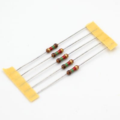 5pcs 1.5K 1/2w 5% Low Noise Nos JEG made in JAPAN  Rare Resistors tube amps guitar pedal diy resistor for sale
