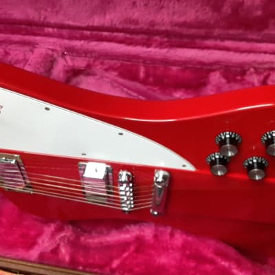 RARE 1990 Gibson Firebird V- Custom Color Cardinal Red w/ OHSC image 13