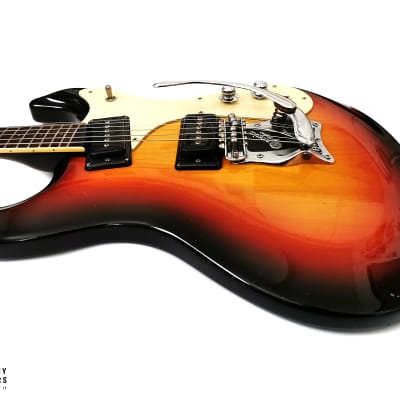 Mosrite The Ventures Model Mark 1 electric guitar from 1978 in Sunburst image 9