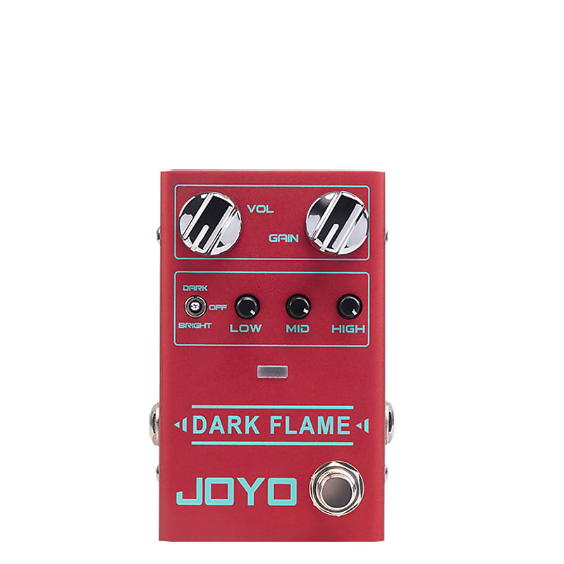 JOYO Audio Revolution Series R-17 Dark Flame Distortion Guitar Effects Pedal image 1