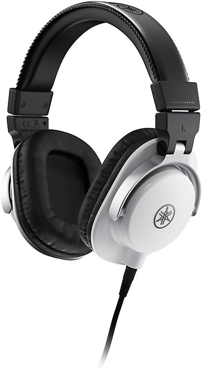 Yamaha HPH-MT5W Over-ear Headphones - White image 1