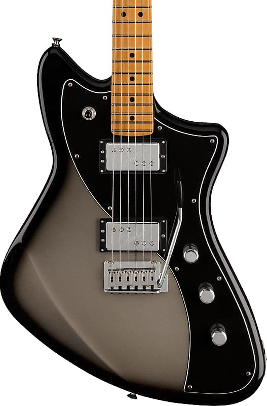 Fender Player Plus Meteora HH Electric Guitar. Maple Fingerboard, Silverburst image 1