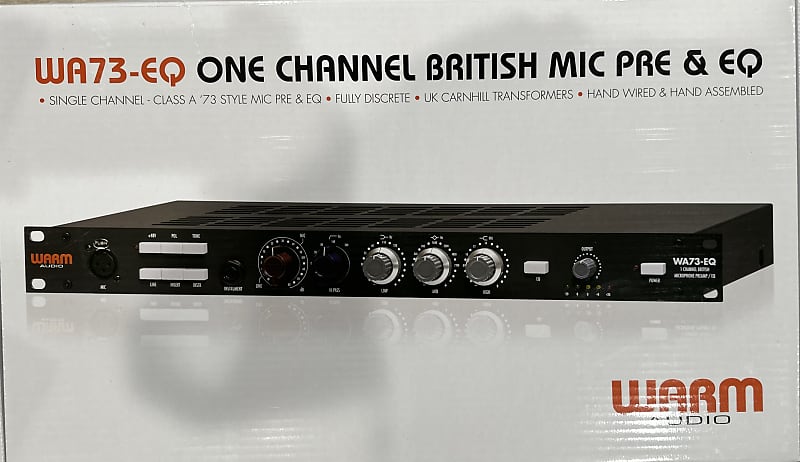 Warm Audio WA73-EQ 1-Channel British Microphone Preamp / EQ