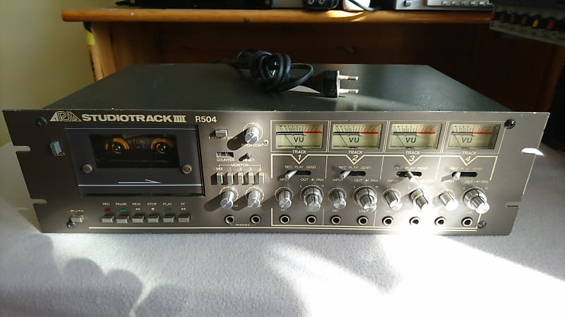 Aria Studiotrack IIII R 504 Four Track Cassette Tape Recorder