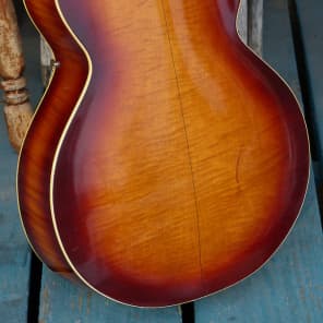 1941 Kay-made Silvertone Crest Archtop Guitar image 13