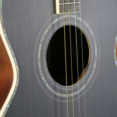Craven Tenor Guitars 265BA ~ ACOUSTIC Shari Ulrich Songbird ~ Heirloom Black 2023 - Heirloom Black Satin image 10