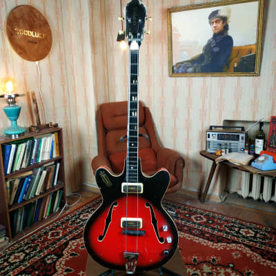 Orfeus Orpheus  Electric guitar Bulgaria USSR Soviet vintage EB ES for sale