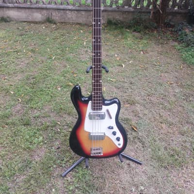Guyatone EB-25 1970s Shortscale Bass, Made in Japan, 3 Tone