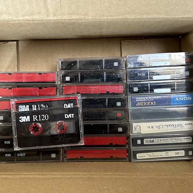 DAT Tapes Lot of 24 Reverb