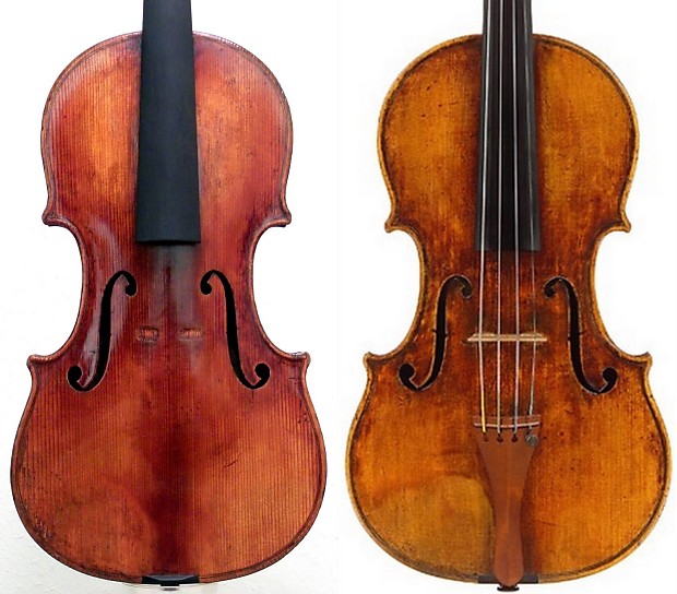 Joseph Guarnerius fecit Cremonae anno 1727 IHS
