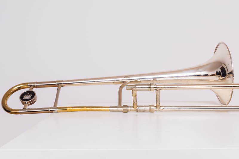 King 3b Concert Silversonic Tenor Trombone 1977 | Reverb