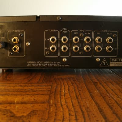 VINTAGE ONKYO INTEGRA P-3030 PREAMPLIFIER PREAMP, MM and MC PHONO INPUT, TESTED & SERVICED image 5
