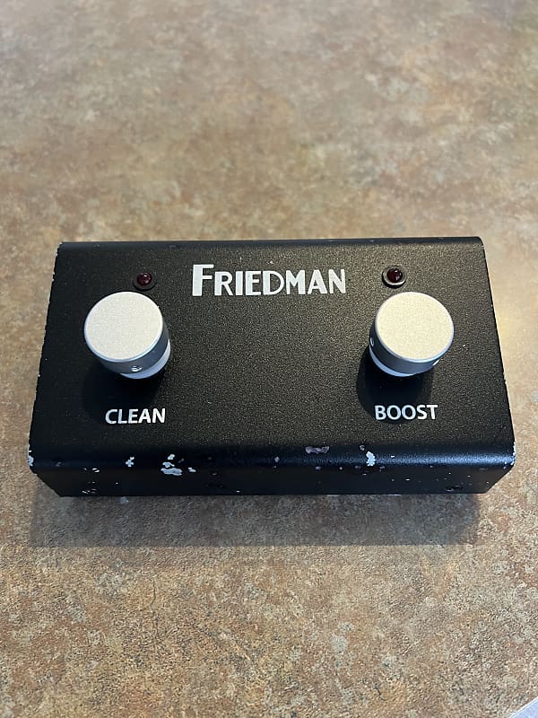 Friedman Dual Button Footswitch for SS100 (V2), BE50 Reverb
