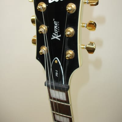 ESP LTD Xtone PS-1 Semi-hollow Electric Guitar - Vintage White image 9