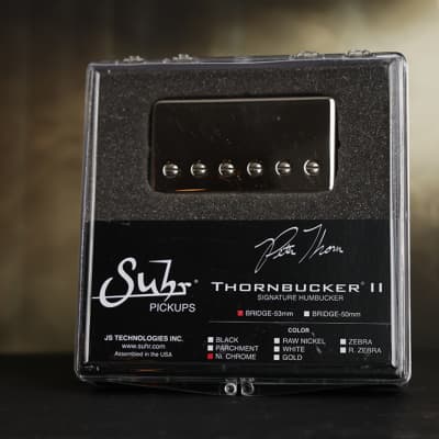 SUHR Thornbucker II Bridge Lead 53mm Humbucker Pickup NICKEL CHROME Pete Thorn