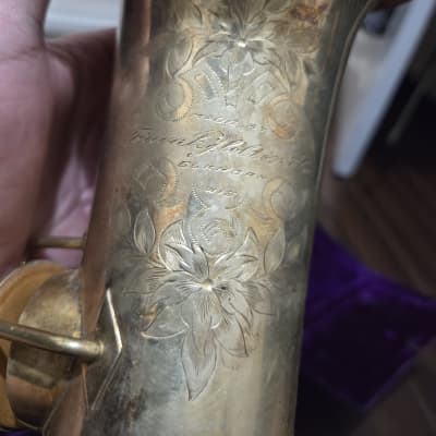 Alto Saxophone Vintage | Frank Holton Gold | Martin Handcraft Silver Holton image 6