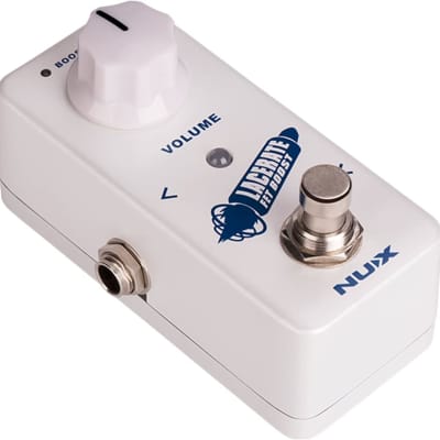 NUX Lacerate Mini Booster Guitar Boost Pedal with Dual FET Circuit and Crank Boost image 2