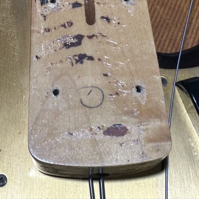 Fender Precision Bass 1958 - a beautiful all original 3-tone Sunburst example w/a Gold'gard ! image 11