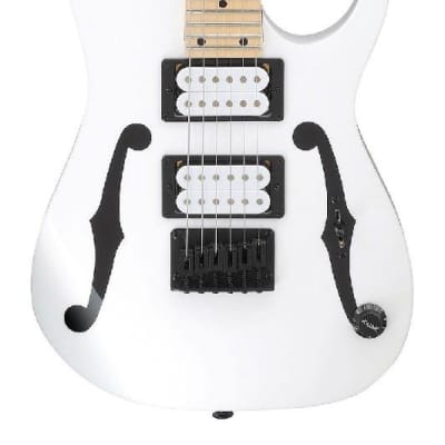 Ibanez PGMM31WH Paul Gilbert Signature 6 String Electric Guitar (22.2 Inch scale) - White image 1