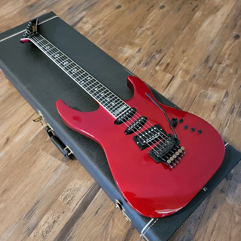Kramer American Stagemaster Custom Electric Guitar 1980s Candy Red W/OHSC image 1