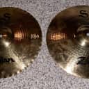Zildjian 14" S Custom Mastersound Hi-Hat pair Brilliant cymbals
