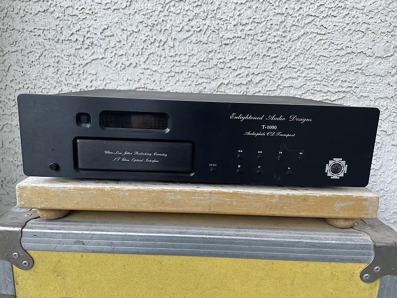 Vintage Enlightened Audio Designs T-1000 Audiophile CD Transport - Black  			