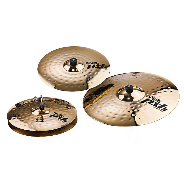 Paiste PST 8 Reflector Rock Set 14 / 16 / 20" Cymbal Pack image 1